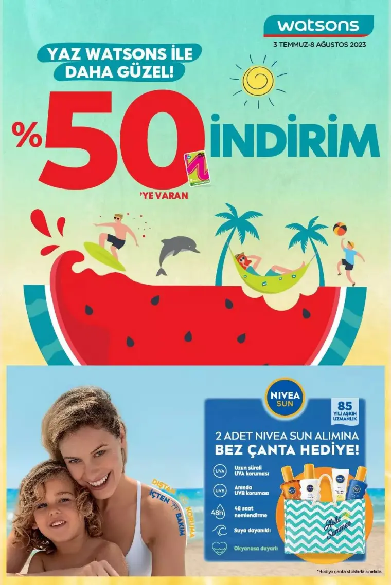 Watsons Temmuz ayı kataloğu yayınlandı 1